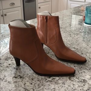 Coach leather boots